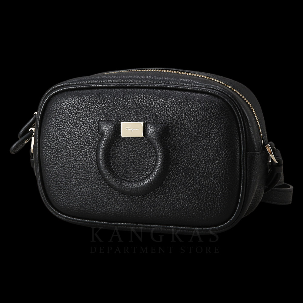 FERRAGAMO(USED)페레가모 간치니 로고 카메라백